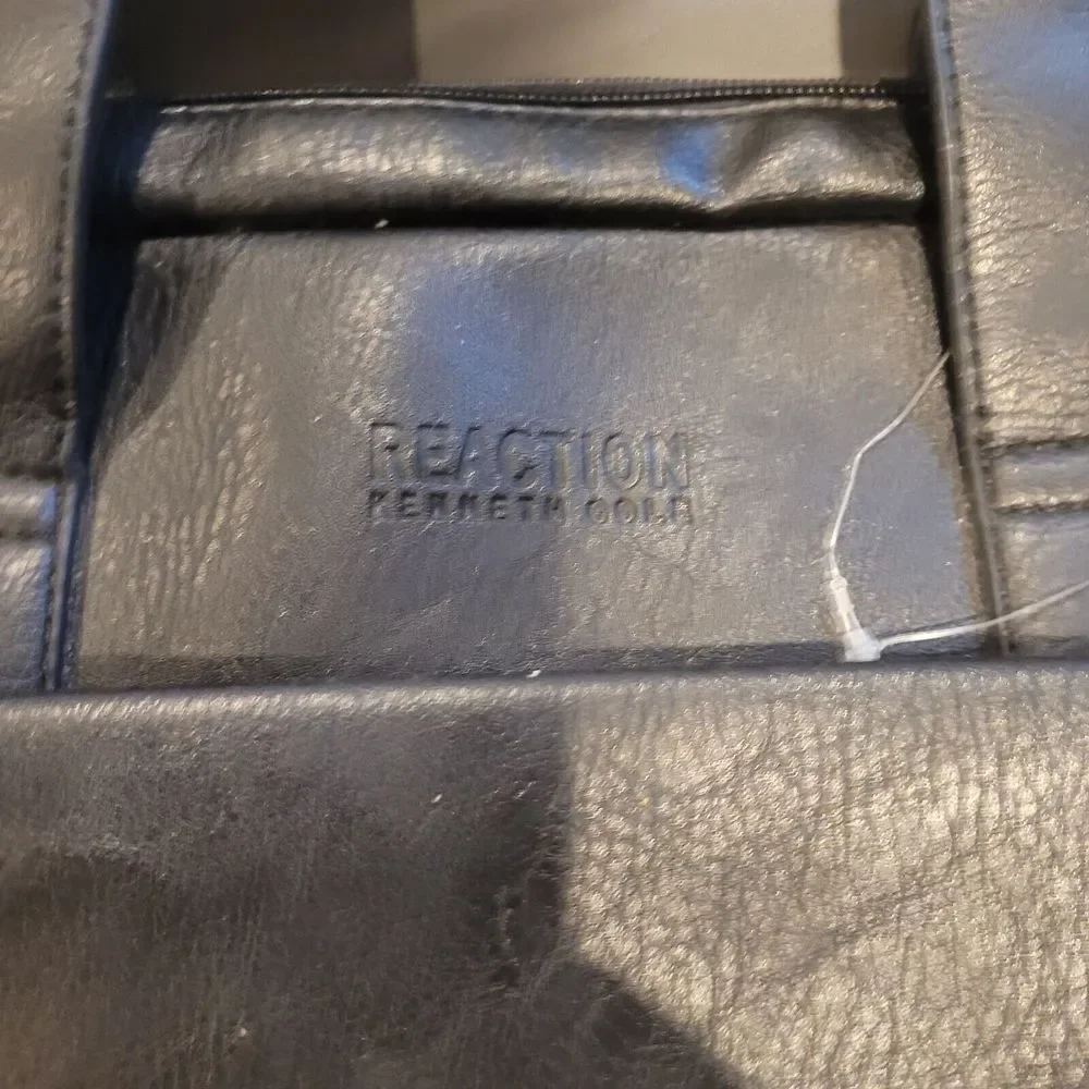 Kenneth Cole Reaction Modern Dilemma Pebbled Faux Leather 15.6